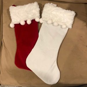 Two Felt Holiday Stockings!